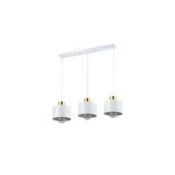   MasterLED Elza 3xE27 foglalatú fehér/arany színű függesztett mennyezeti lámpa