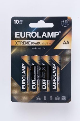 Eurolamp XTREME power elem AA LR6 1.5V 4DB