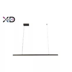   MasterLED XD XUDO 27W-os 120 cm-es fekete színű függesztett mennyezeti lámpa