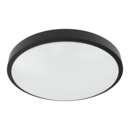 EcoLight ø310 mm kerek fekete színű kerek mennyezeti lámpa 2xE27-es foglalattal