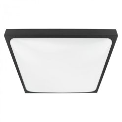   EcoLight ø295 mm négyzet alakú fekete színű mennyezeti lámpa 2xE27-es foglalattal