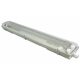 MasterLED 60 cm-es üres armatúra 2x18 W-os víztiszta fedéllel