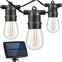   MasterLED Girlanda napelemes 10 LED-es 10 m hosszúságú fényfüzér távirányítóval