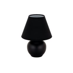   Strühm Gala fekete színű asztali lámpa E14-es foglalattal