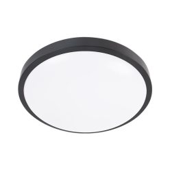   MasterLED Luvo 2xE27-es foglalatú kerek alakú fekete színű mennyezeti lámpa