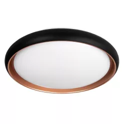   MasterLED XUDO 54W 3000-6500K 400x85 mm fekete/arany színű mennyezeti lámpa távirányítóval