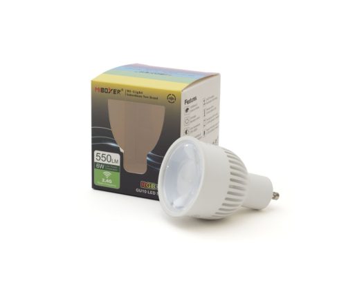 Mi Light GU10-es foglalatú 6W-os RGB+CCT izzó