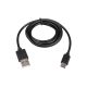 MasterLED 10W USB-A/C kábel 1 méter  fekete