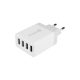 MasterLED gyorstöltő 20 W-os 4 x USB-C fehér adapter