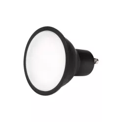   MasterLED GU10-es foglalatú 9 W-os SMD LED izzó  4000K  fekete színű