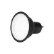 MasterLED GU10-es foglalatú 9 W-os SMD LED izzó  2700K  fekete színű