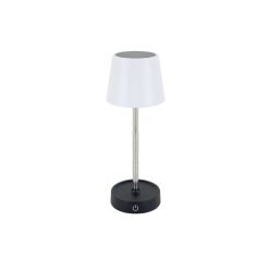   Strühm Smart LED fekete színű asztali lámpa  fényerőszabályozható  újratölthető akkumulátorral