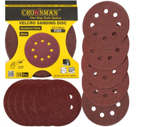 Crownman Ciszoló Korong 115mm 115mm #120 10 db