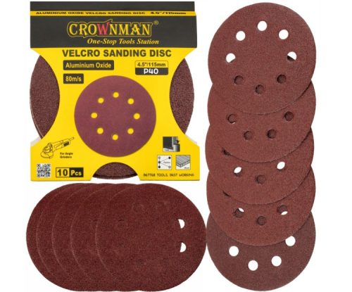 Crownman Ciszoló Korong 115mm 115mm #40 10 db