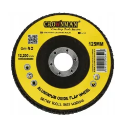 Crownman Lamellás Csiszoló Korong 125mm P120