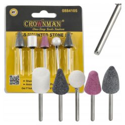 Crownman 5 db-os Mini Csiszoló Fej