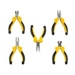 Crownman 5 db-os Mini Fogó készlet 25mm