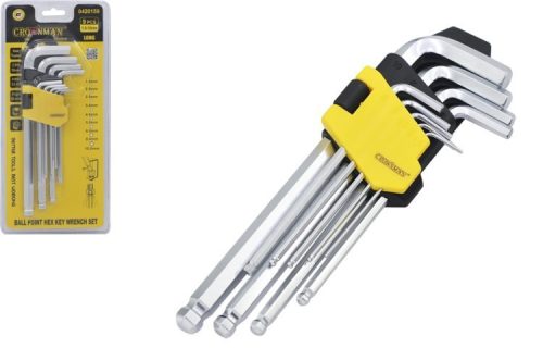 Crownman 9 db-os Imbusz Kulcs Készlet