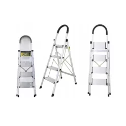 Crownman Négylépcsős Összecsukható Létra 143cm 150kg