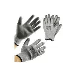 Crownman Mártott Gumi Tenyeres Kesztyű L