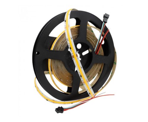 EcoLight COB Digitális Led szalag natúrfehér 855 lm/méter  9 W/méter  12 V  IP20  5m / tekercs