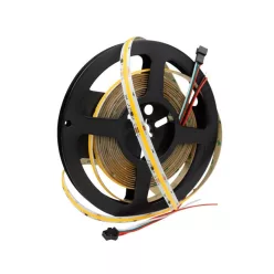   EcoLight COB Digitális Led szalag hidegfehér 855 lm/méter  9 W/méter  12 V  IP20  5m / tekercs