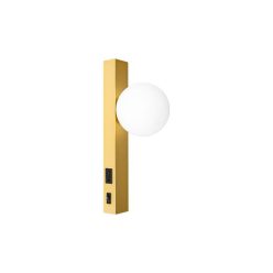   MasterLed Bali-10 G9-es foglalatú USB A+C olvasólámpa, kapcsolóval
