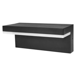   MasterLED Hestio 9W-os natúr fehér, fekete oldalfali lámpa