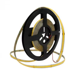   EcoLight COB led szalag 3000K, 990 lm/méter, 9 W/méter, 24V, IP20, 5m / tekercs