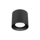 MasterLED AR111 felületre szerelhető lámpatest, kerek, 110x118, IP20, fekete GU10-es foglalattal