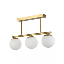   MasterLED Bali 47 cm-es arany színű függesztett mennyezeti lámpa, E27-es foglalattal