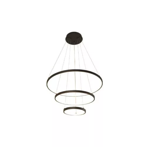 MasterLED Coma LED csillár 20/40/60cm 77W fekete