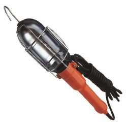 Műhelylámpa 5m szerelt vezettékkel 220-240V