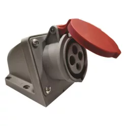 Ipari rögzíthető dugaljzat 4X16A 380-415V IP44