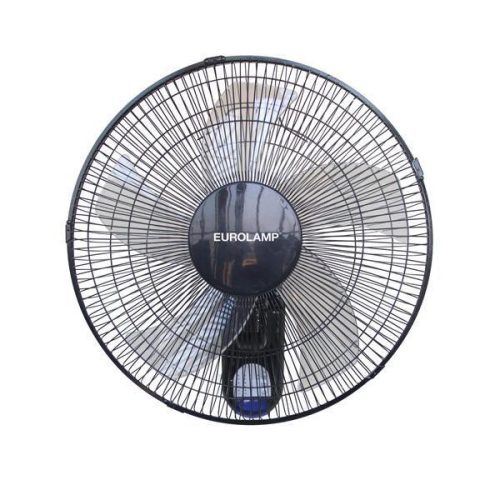 Eurolamp Fali ventilátor fekete színű, távirányítóval 65W