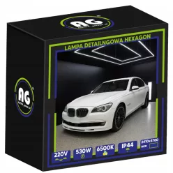   Berge Hexagon LED Garázsvilágító, 530W 2410x4780mm, 6500K