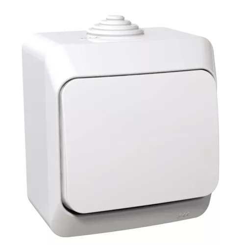 CEDAR PLUS Keresztkapcsoló, IP44, fehér (107)