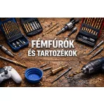 Fémfúrók és tartozékok