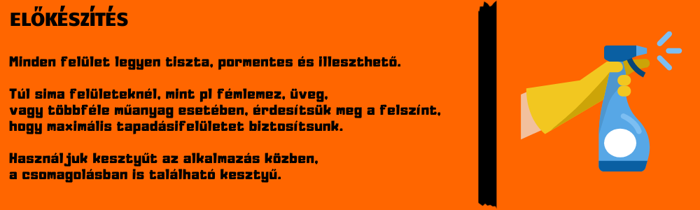 Felület előkészítése Gorilla Glue poliuretán ragasztó 500ml használatához – tisztítás és kesztyű