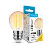 LED lámpa kisgömb P45 DIM filament 4W- 28W E27 300lm 818 DIM 220-240V AC 15000h 320° 1800K Modee - ML-G45FA1800K4WE27D