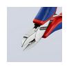 Oldalcsípő fogó 57HRC max.d1,3/1mm nyitórugós piros-kék normál 115mm KNIPEX - 7722115